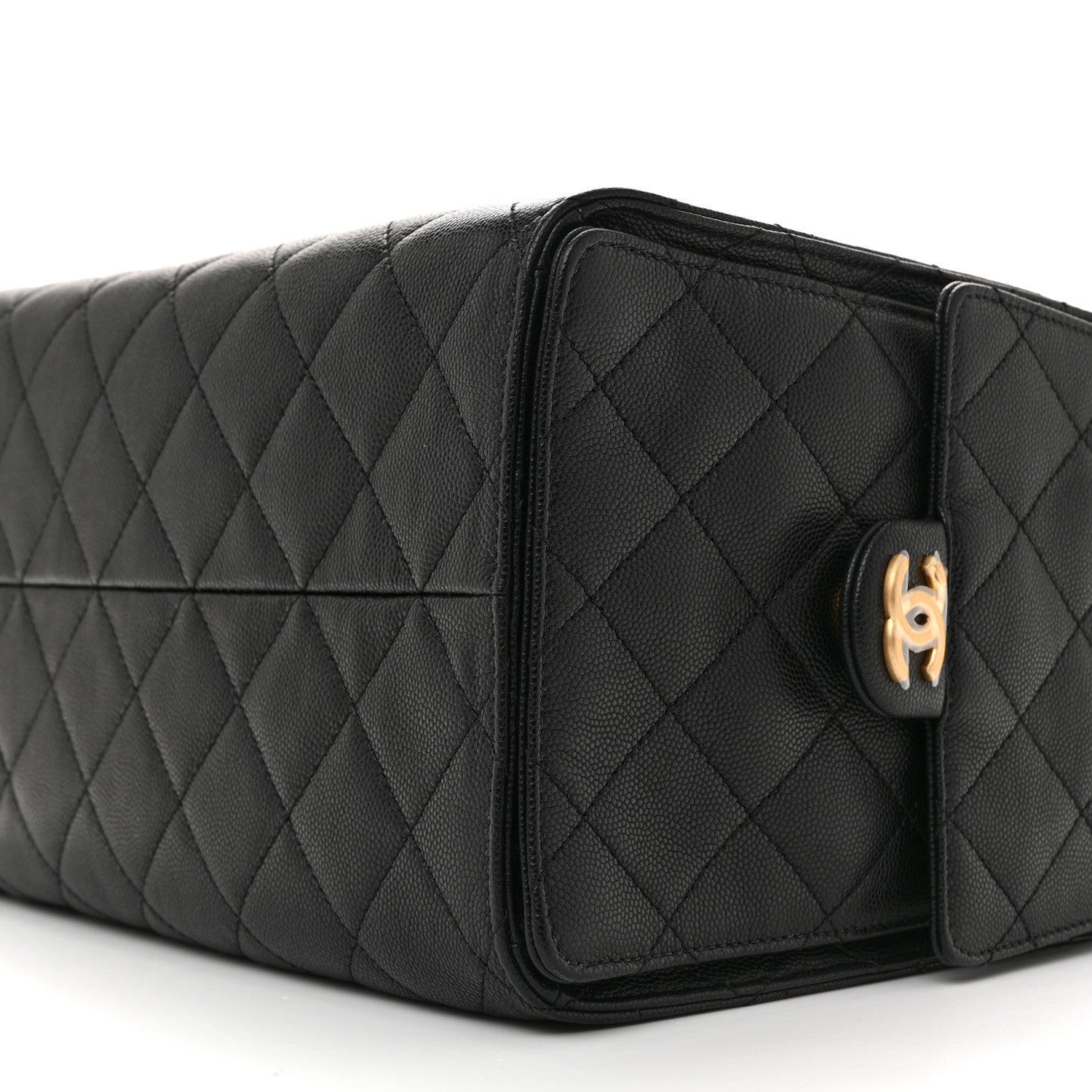 Chanel Caviar Quilted Medium Chanel 25 Handbag Black 9 of 9