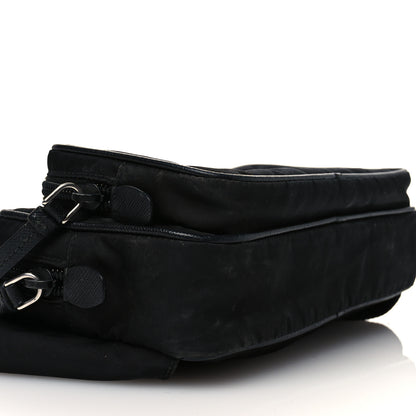 Prada Tessuto Nylon Saffiano Belt Bag Black 9 of 12