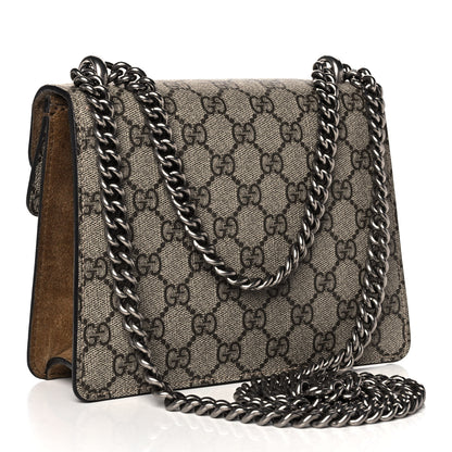 Gucci GG Supreme Monogram Mini Dionysus Shoulder Bag Taupe 3 of 14