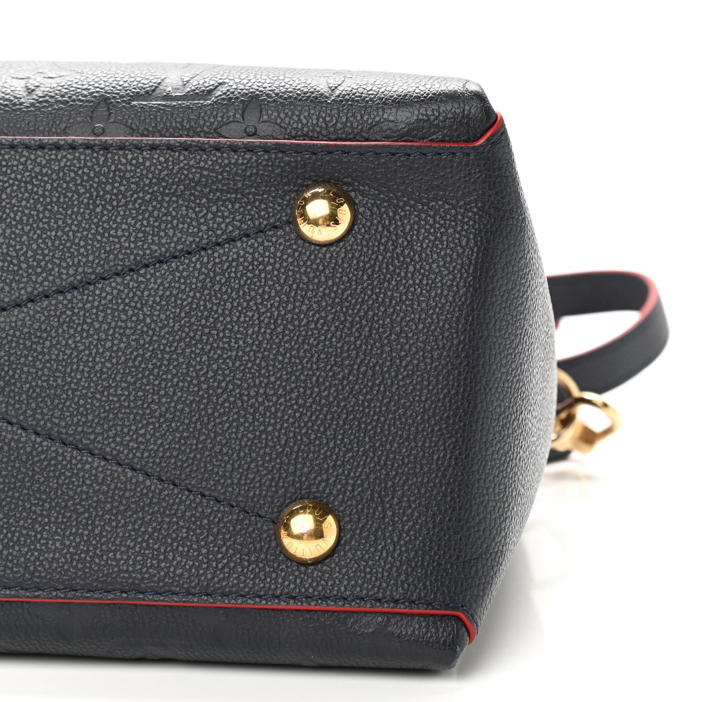 Empreinte Georges MM Marine Rouge