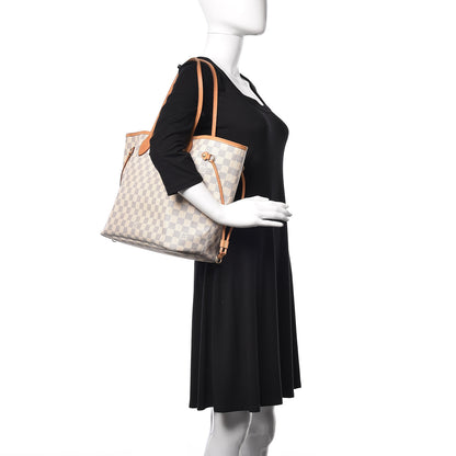 Louis Vuitton Damier Azur Neverfull MM 2 of 18