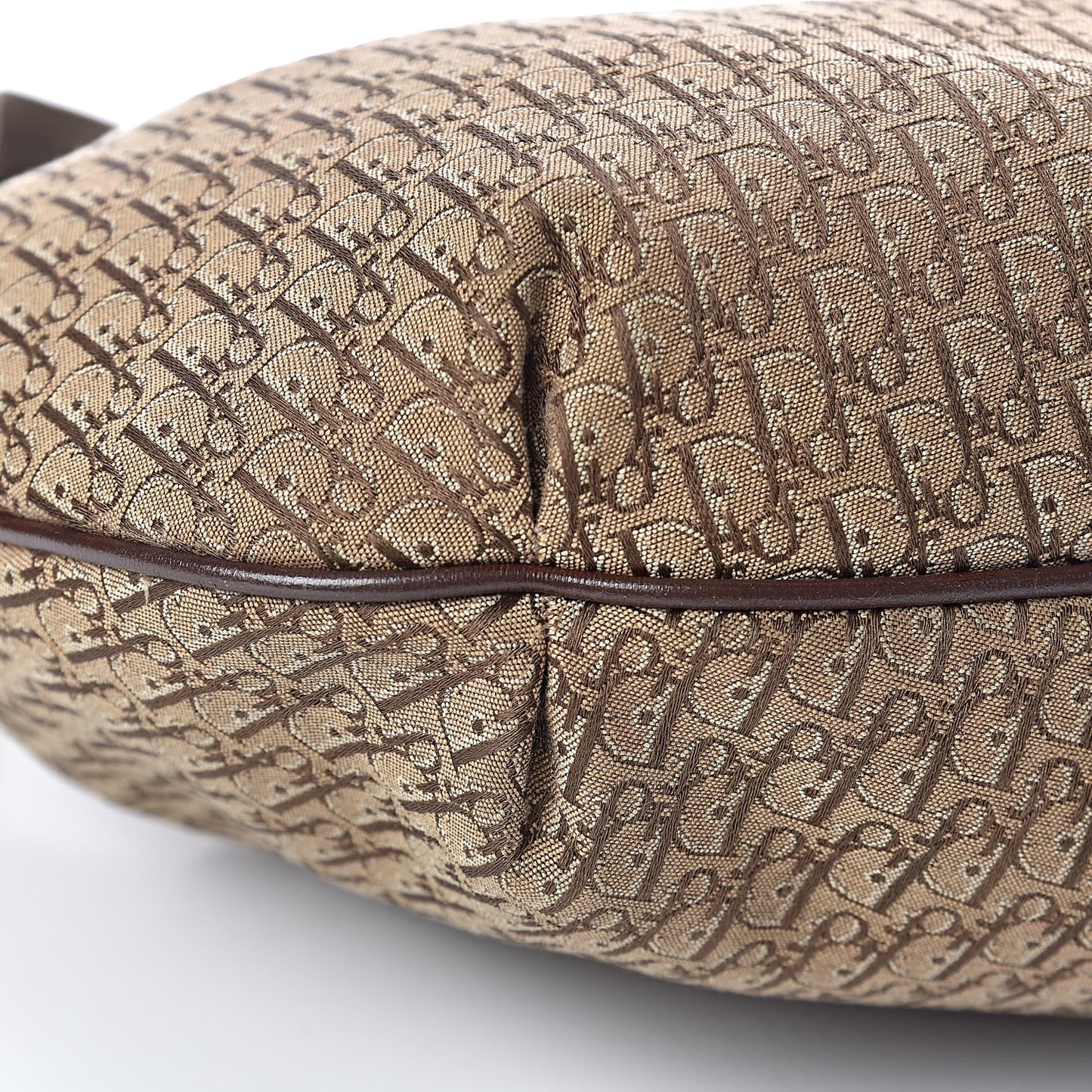 Monogram Buckle Hobo Beige