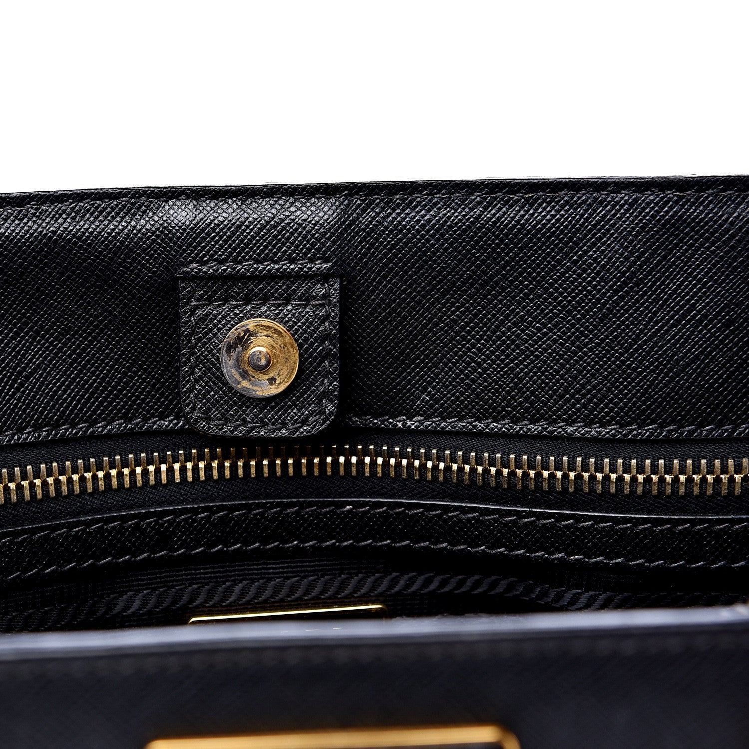 Prada Saffiano Lux Medium Tote Black 12 of 12