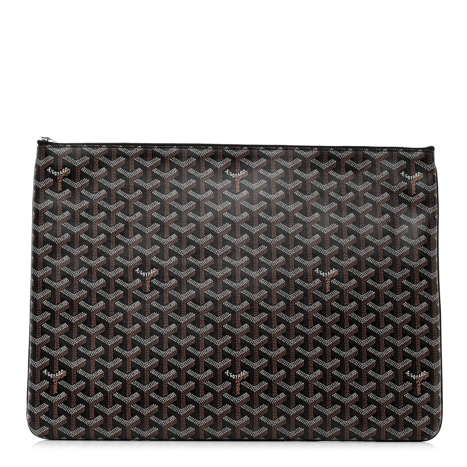 Goyard Goyardine Senat Pochette GM Black 1 of 7