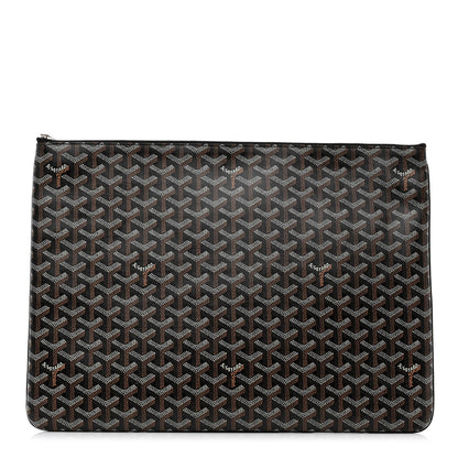 Goyard Goyardine Senat Pochette GM Black 1 of 7