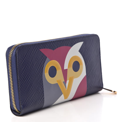 Louis Vuitton Epi Owl Zippy Wallet Iris 3 of 8