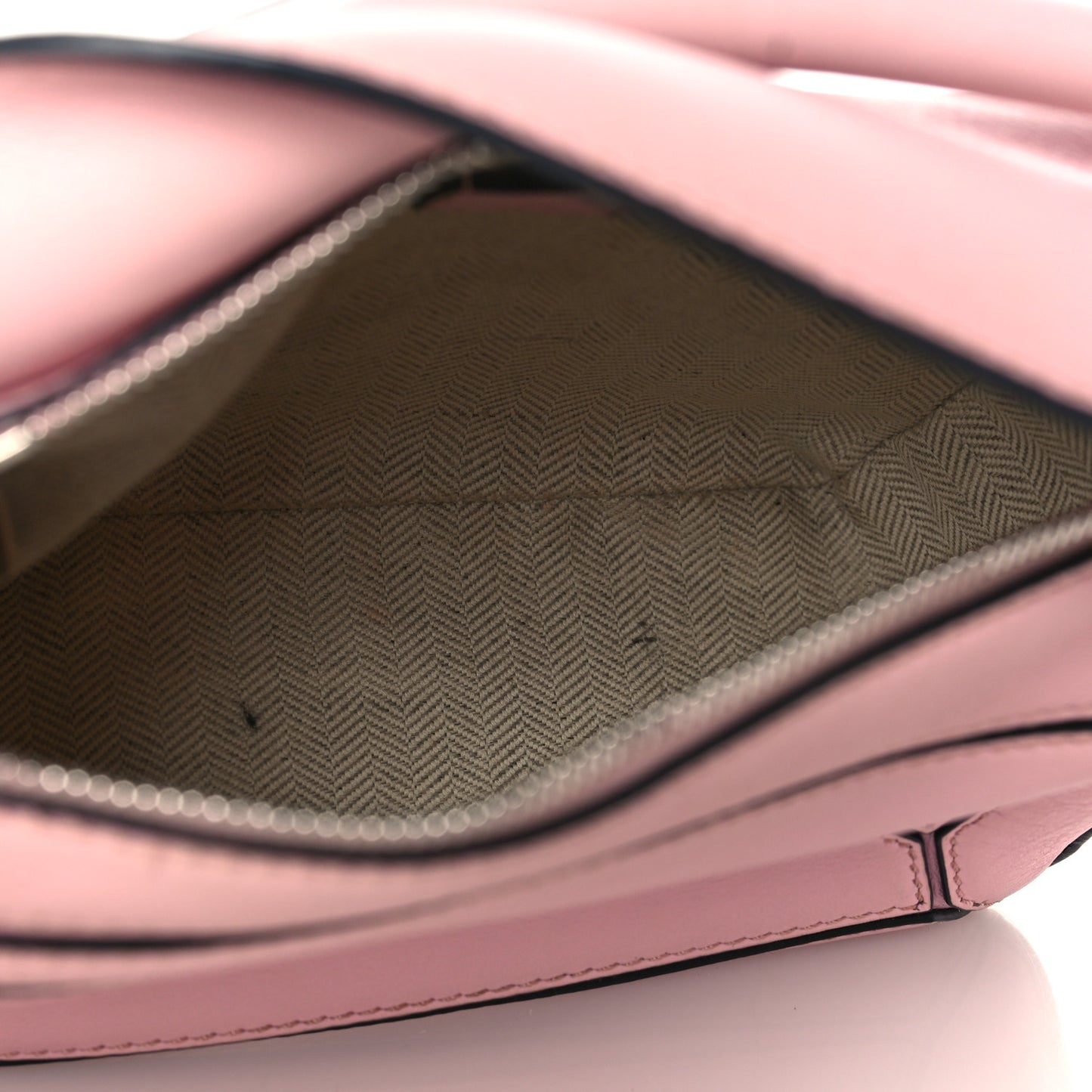 Calfskin Mini Puzzle Bag Pastel Pink