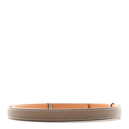 Hermes Epsom Kelly Belt Etoupe 2 of 4