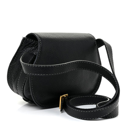 Chloe Calfskin Mini Marcie Round Crossbody Bag Black 3 of 11