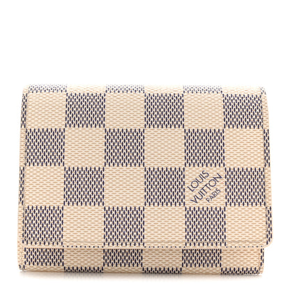 Louis Vuitton Damier Azur Business Card Holder 1 of 8