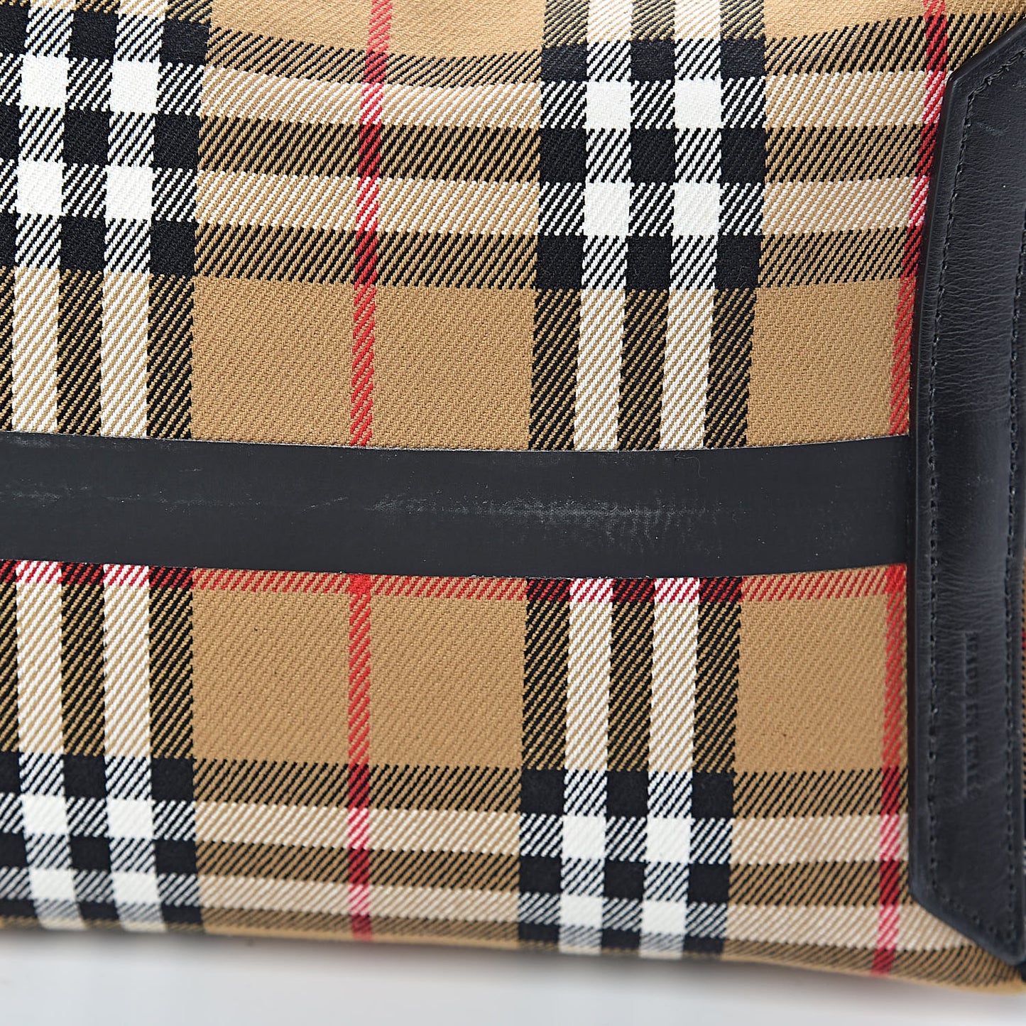 Vintage Check Medium The Giant Reversible Tote Antique Yellow Bright Red