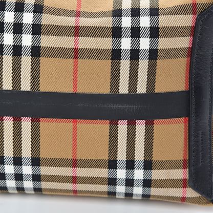 Burberry Vintage Check Medium The Giant Reversible Tote Antique Yellow Bright Red 18 of 18