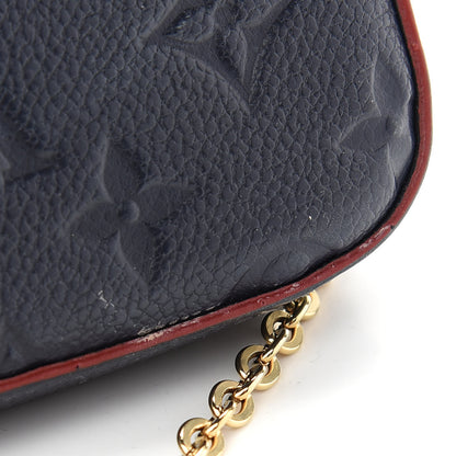 Louis Vuitton Empreinte Pochette Felicie Chain Wallet Marine Rouge 11 of 11