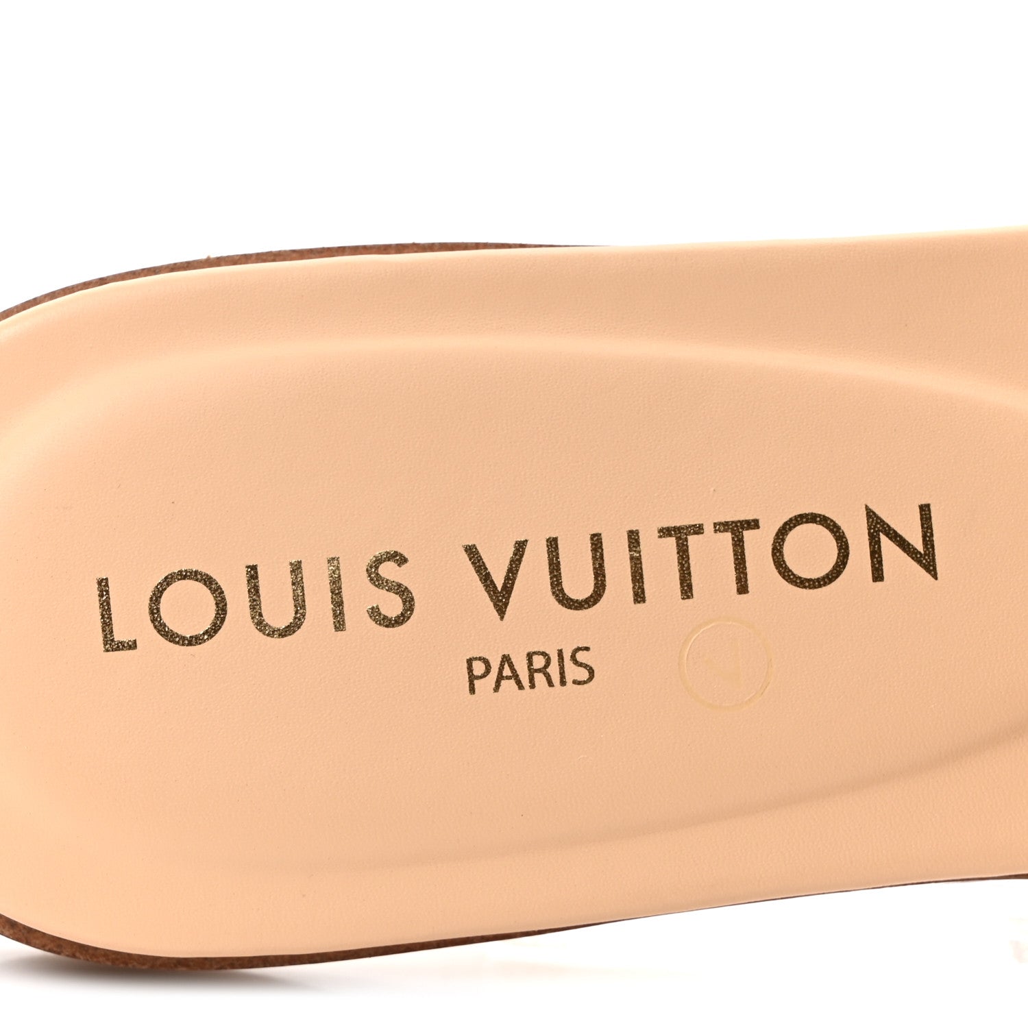 Louis Vuitton Damierlicious Neo Revival Flat Mule Sandals 38 Rose Peach 8 of 9
