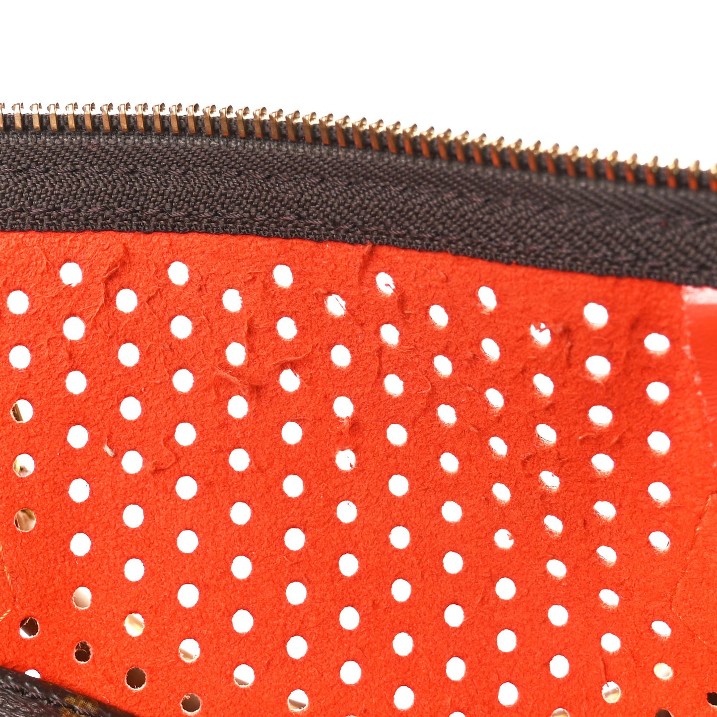 Monogram Perforated Speedy 30 Orange