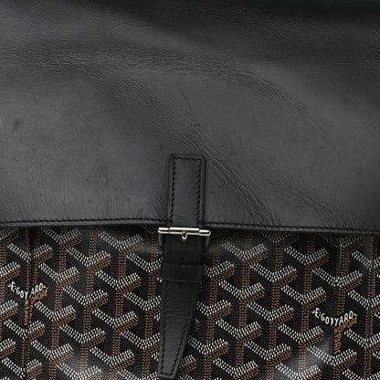 Goyard Goyardine Calfskin Alpin MM Backpack Black 14 of 14