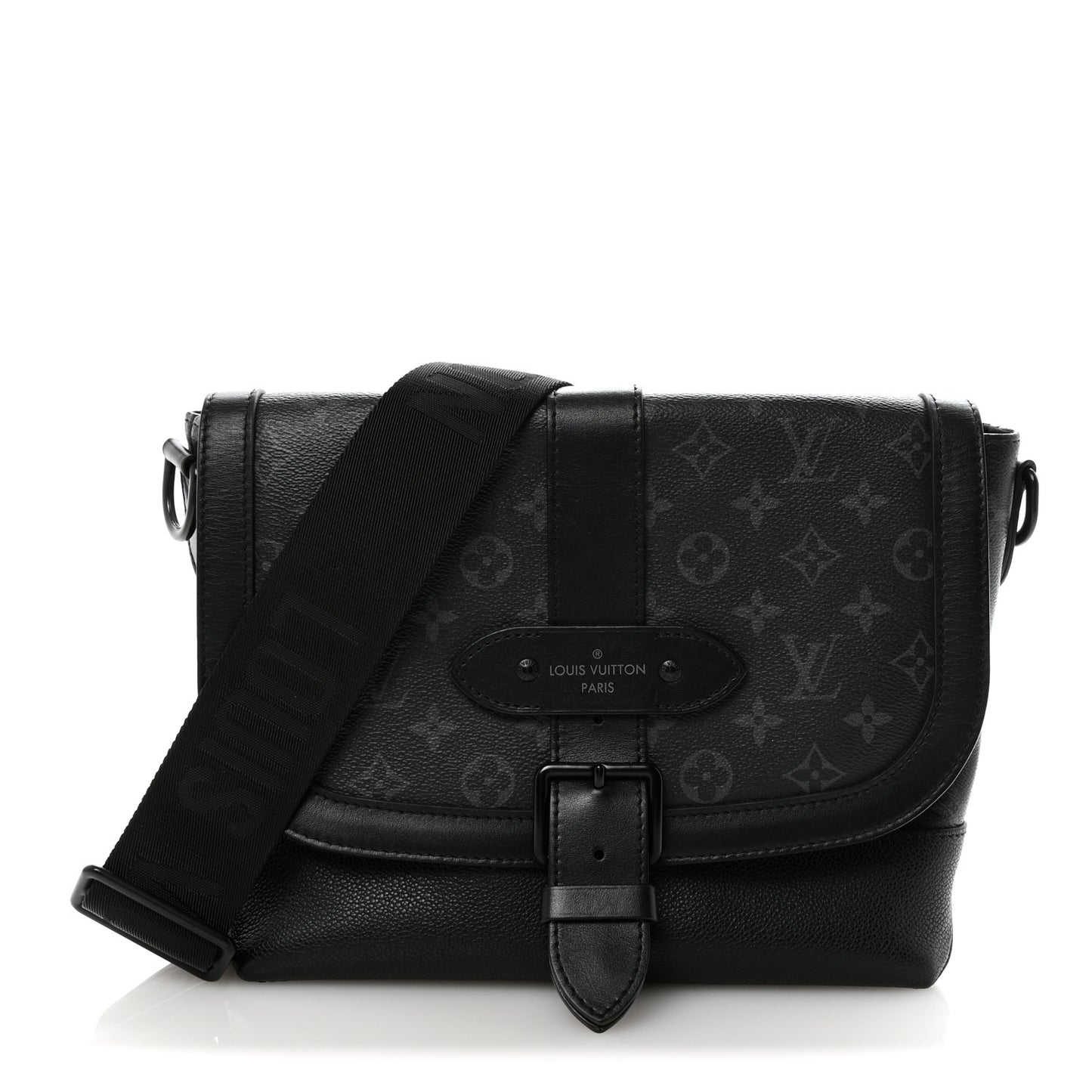 Monogram Eclipse Saumur Messenger NV Black