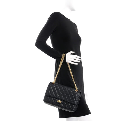 Chanel Caviar 2.55 Reissue 226 Flap Black 2 of 8