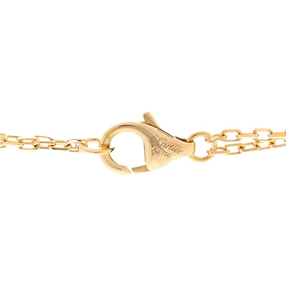 Cartier 18K Yellow Gold 2 Diamond LOVE Necklace 4 of 5