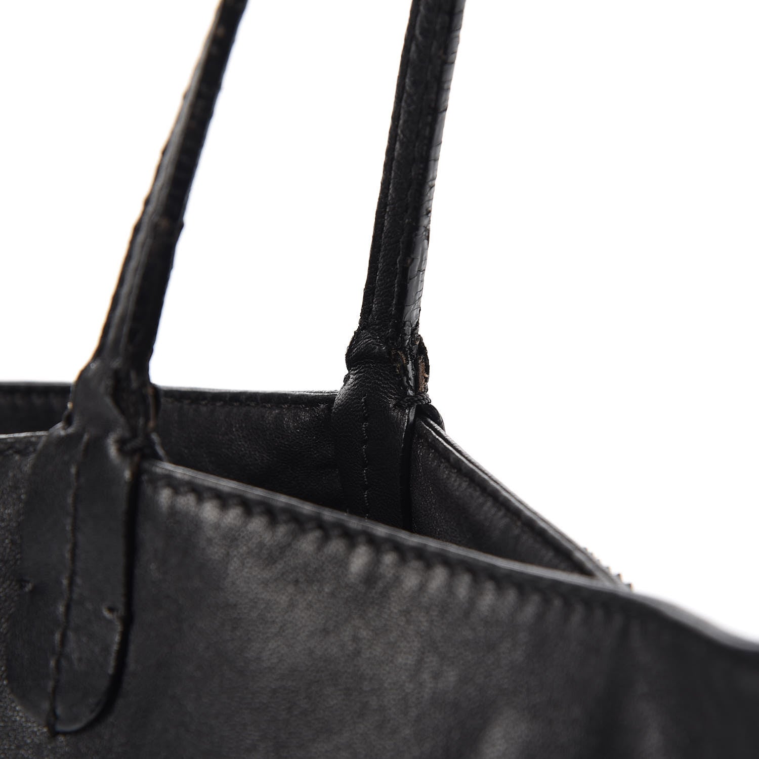 Valentino Garavani Nappa Studded Rosette Tote Black 22 of 24