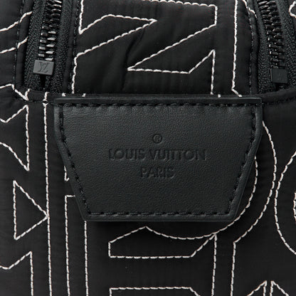 Louis Vuitton Nylon Dopp Kit Snow Pouch Black 9 of 12