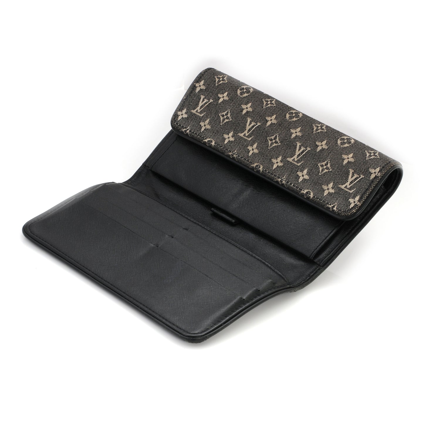 Mini Monogram Porte Tresor International Wallet Black