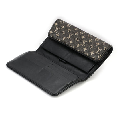 Louis Vuitton Mini Monogram Porte Tresor International Wallet Black 4 of 6