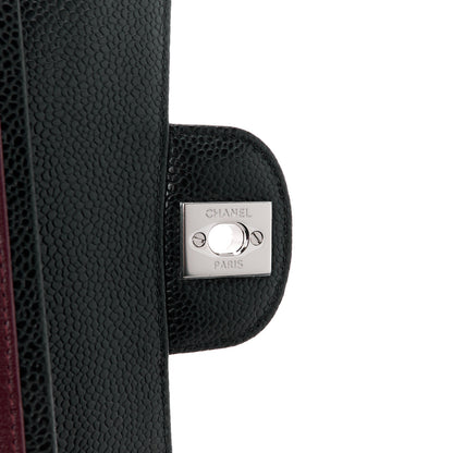 Chanel Caviar Quilted Medium Double Flap Black 7 of 14