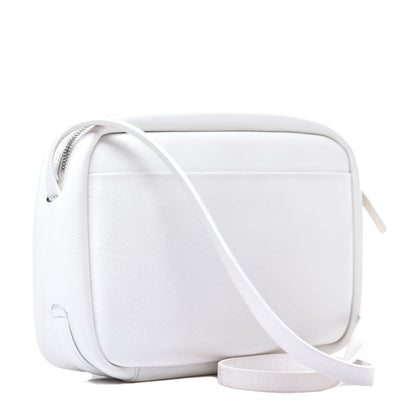 Balenciaga Smooth Calfskin Double Sided Logo S Everyday Camera Bag White 3 of 8