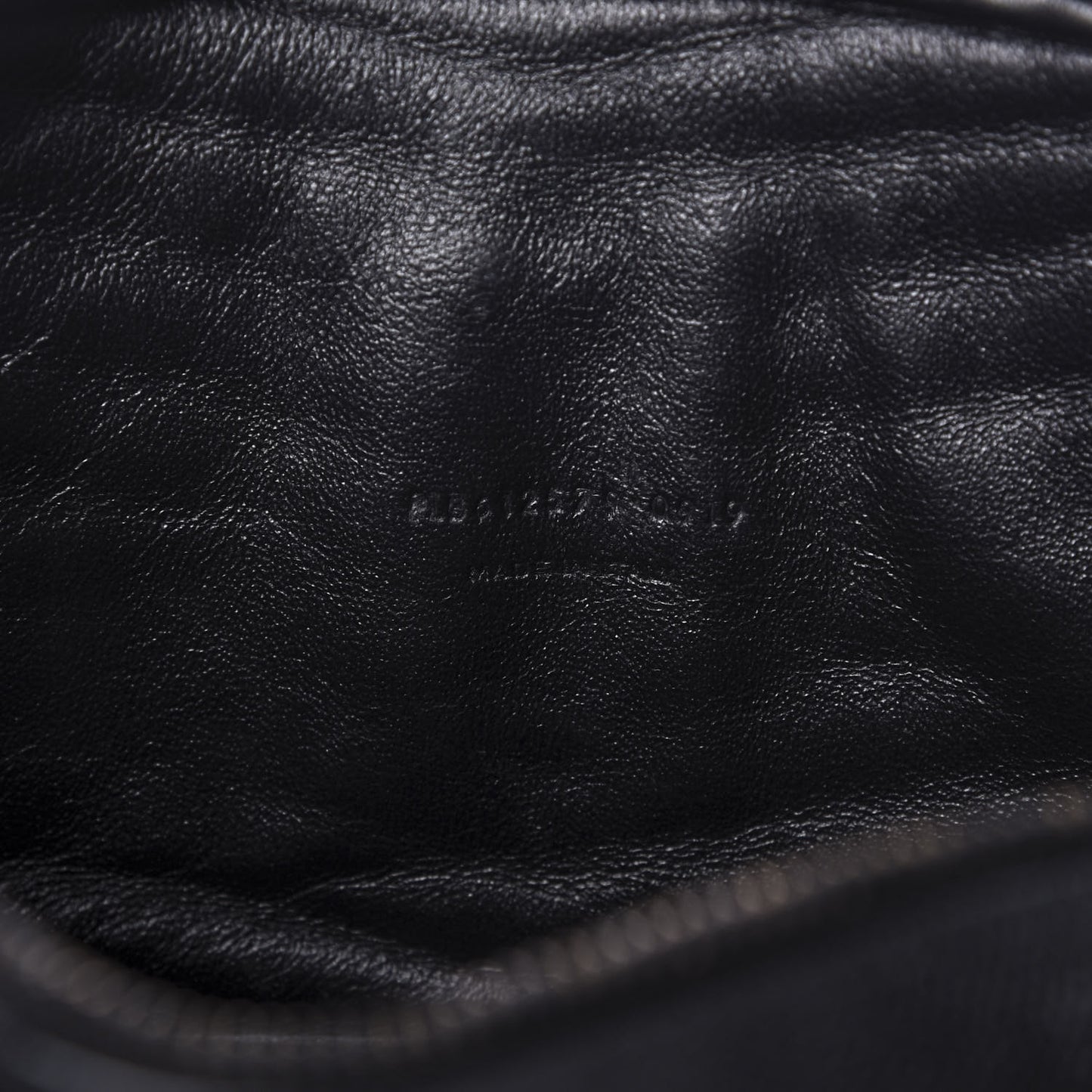 Grain De Poudre Matelasse Monogram Mini Lou Camera Bag Black