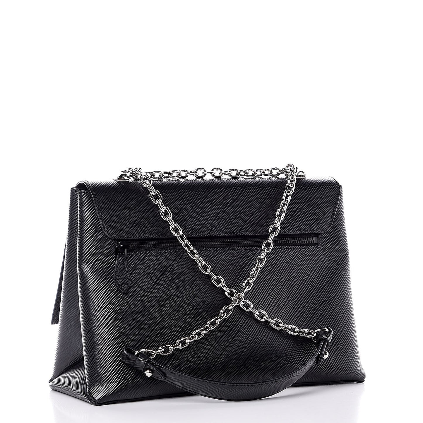 Epi Twist Shoulder Bag GM Black