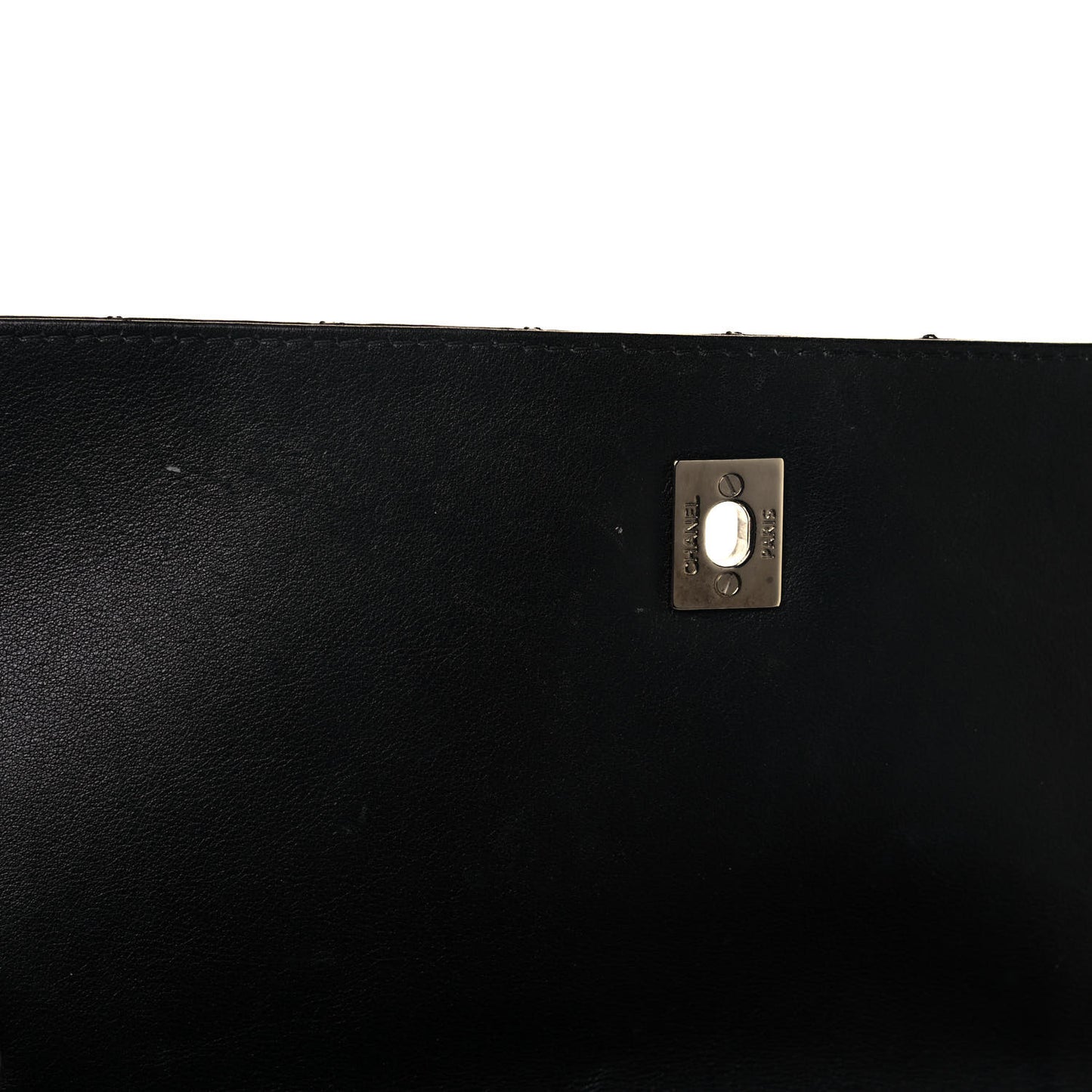 Calfskin Quilted In The Business Flap Bag Black
