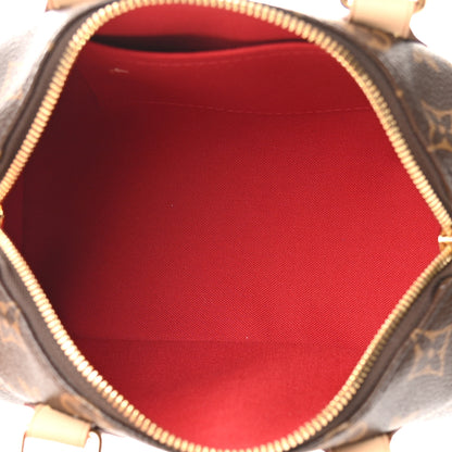 Louis Vuitton Monogram Speedy Bandouliere 20 Black 5 of 10