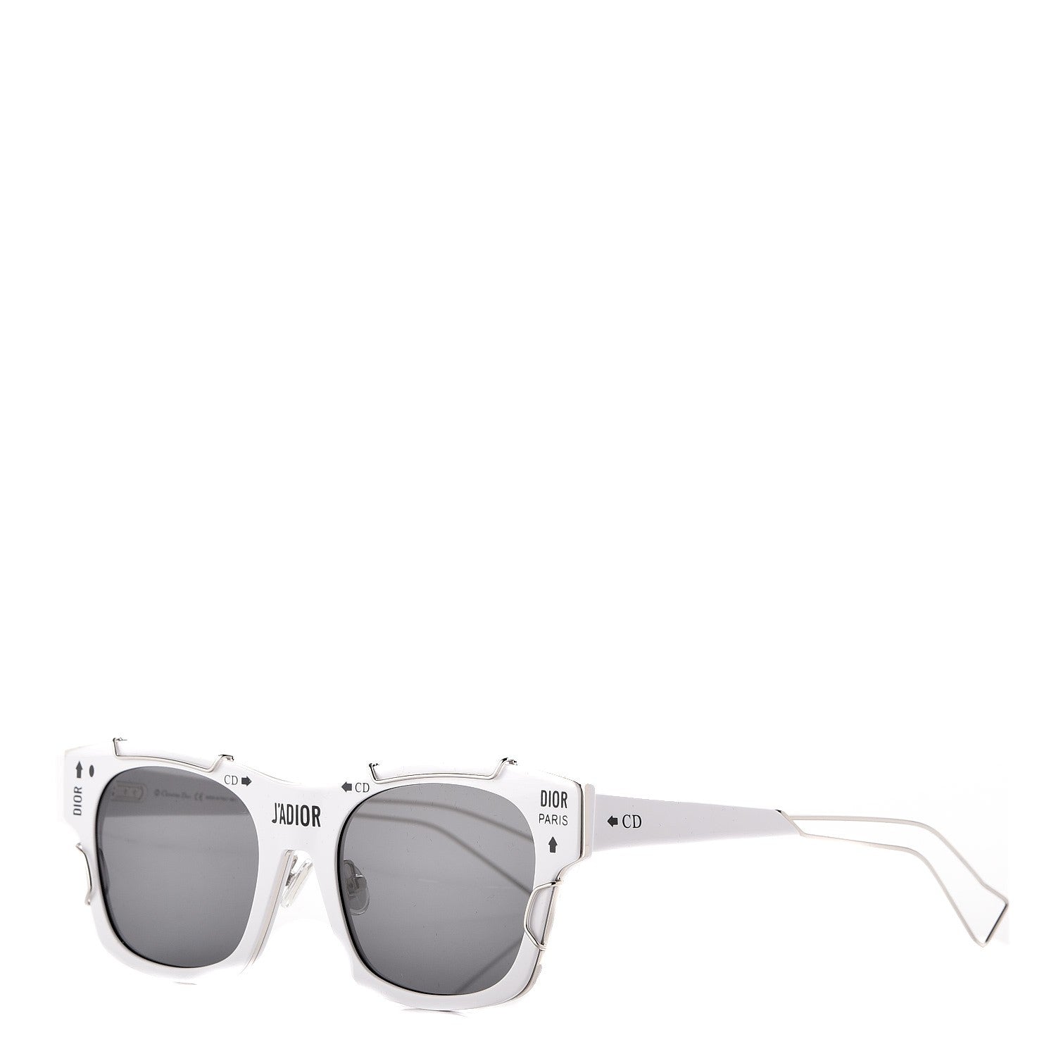 Christian Dior Acetate J'adior Sunglasses White 1 of 8