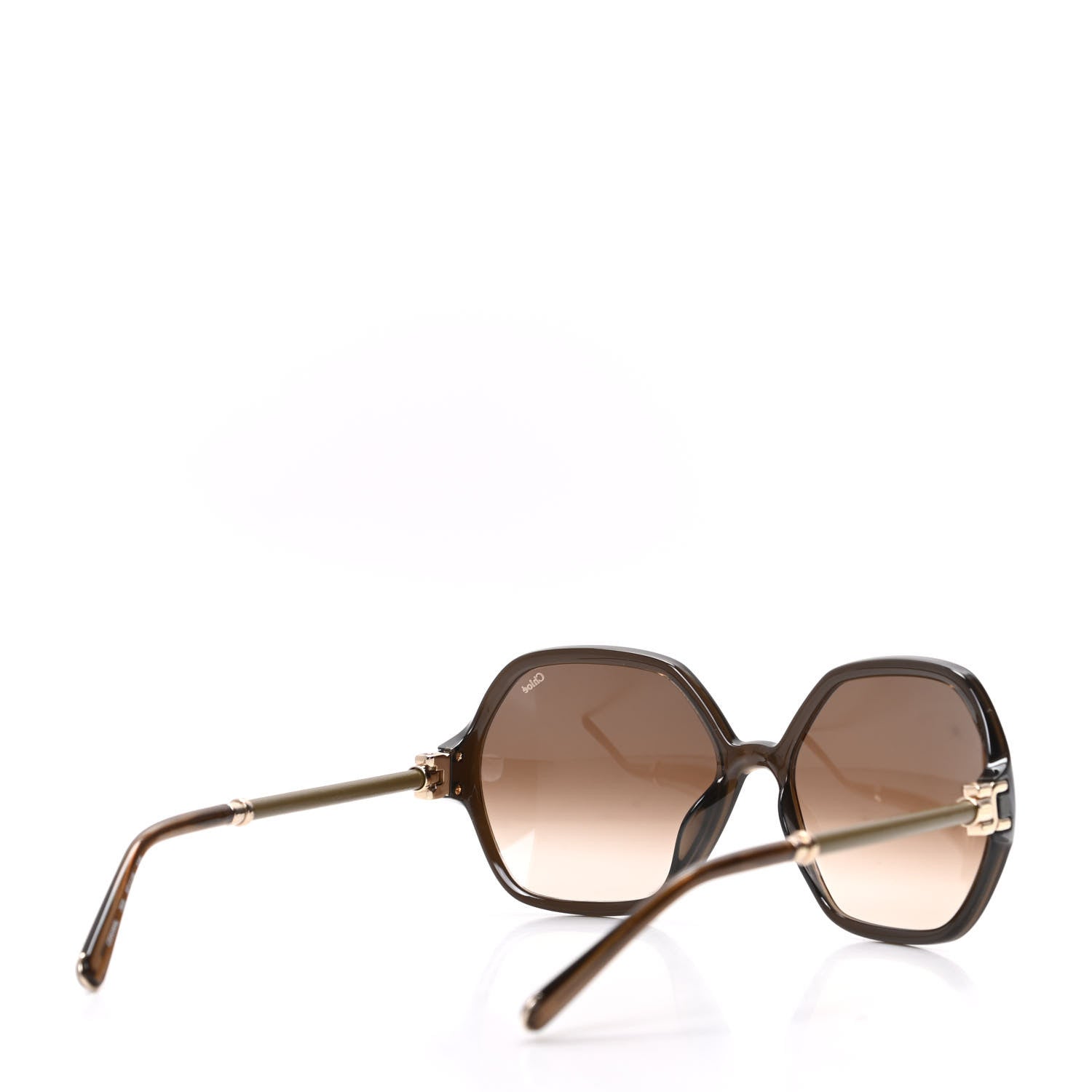 Chloe Acetate Sunglasses CE638SL Brown 4 of 8