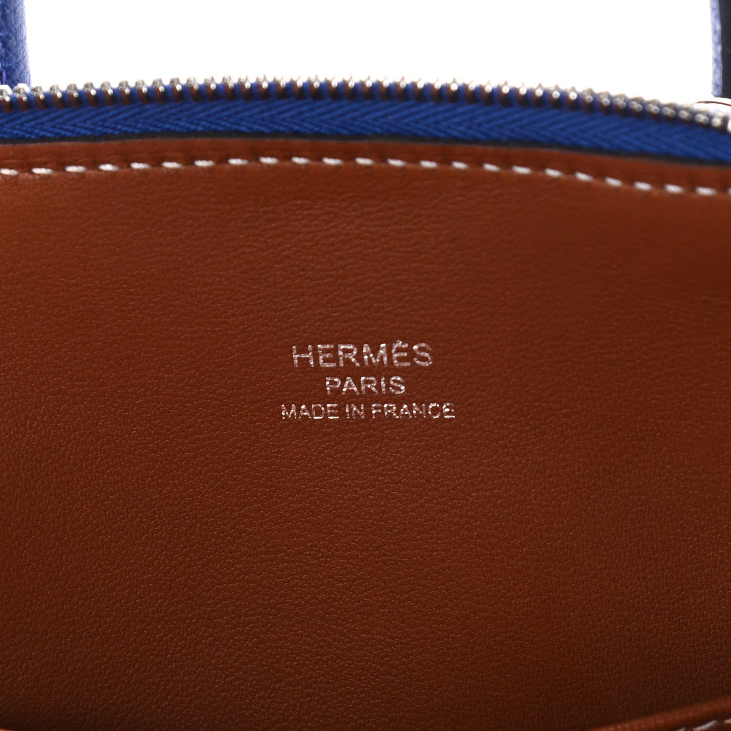 Hermes Evercolor Verso Mini 1923 Bolide Bleu Royal Fauve 6 of 12