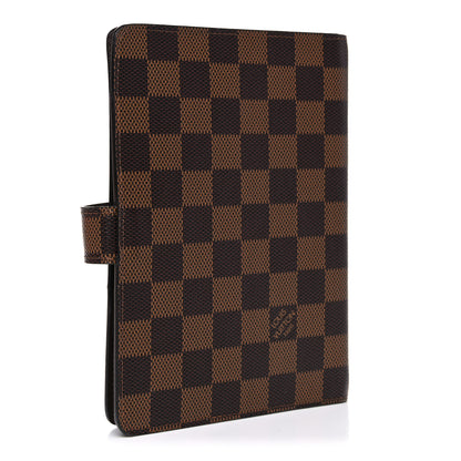 Louis Vuitton Damier Ebene Medium Ring Agenda Cover 3 of 7
