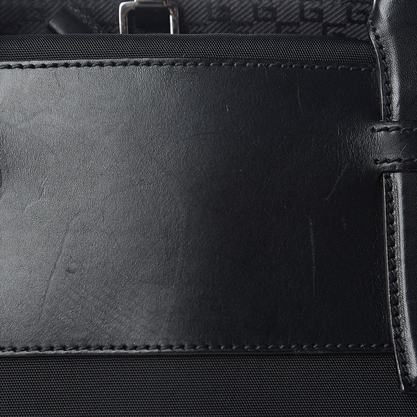 Canvas Large Garment Bag Black