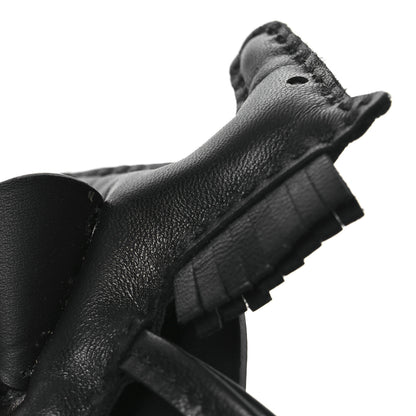 Hermes Milo Lambskin Grigri Rodeo Pegase Horse Bag Charm PM So Black 5 of 5