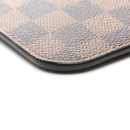 Louis Vuitton Damier Ebene Neverfull MM GM Pochette Rose Ballerine 8 of 10