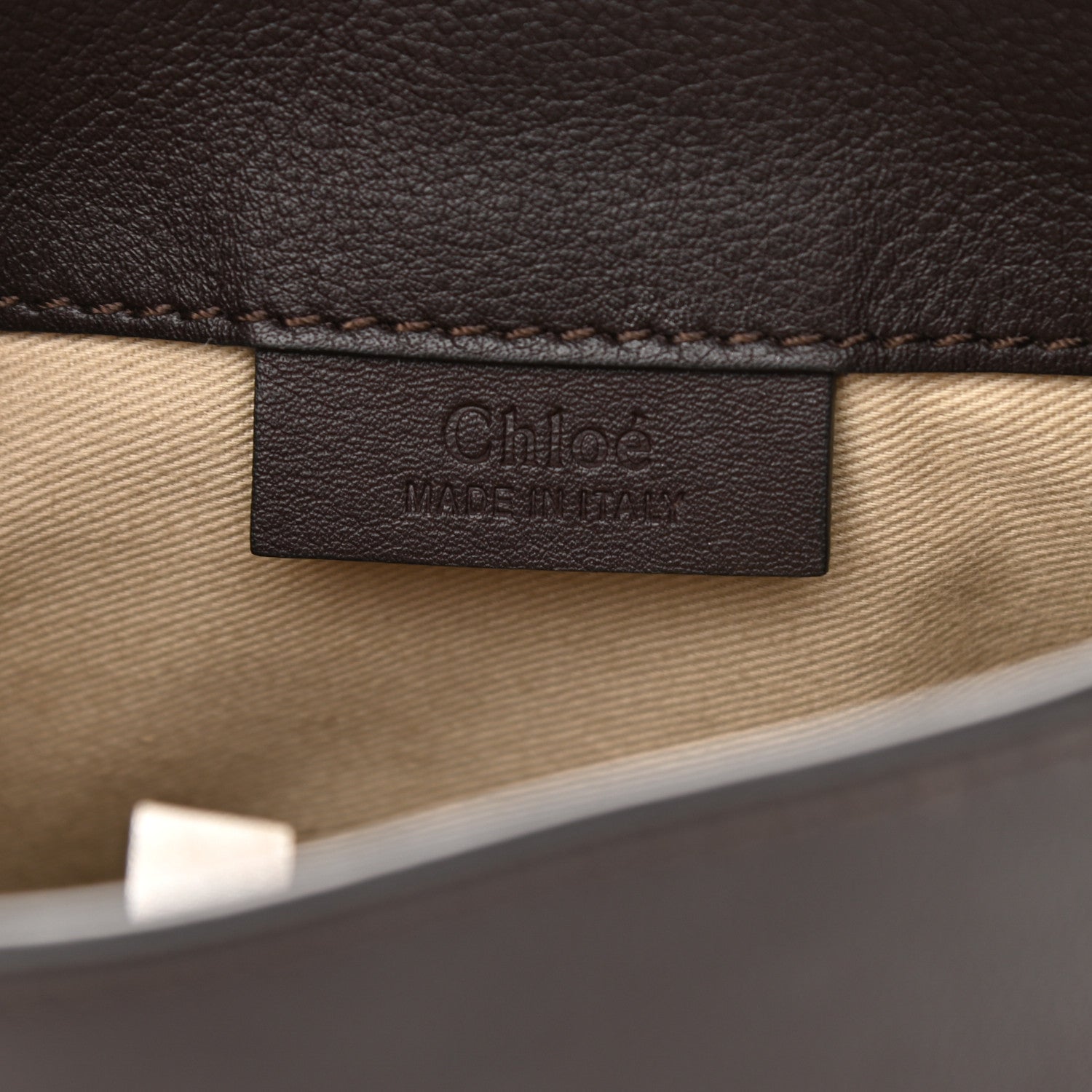 Chloe Suede Calfskin Mini Faye Backpack Carbon Brown 5 of 11