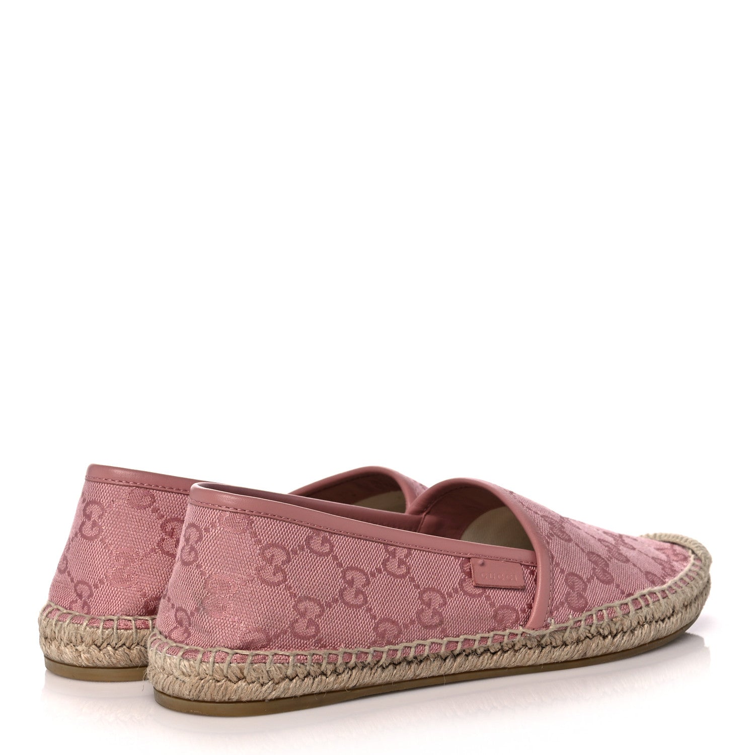 Gucci Monogram Espadrilles 38 Soft Pink 4 of 10