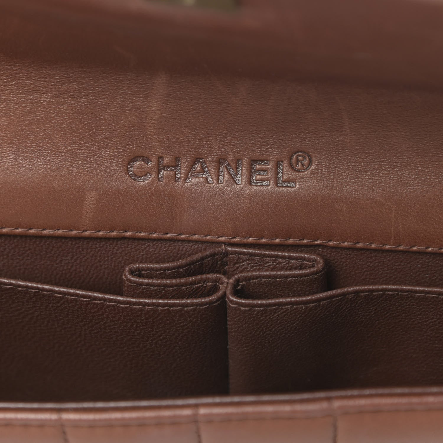 Chanel Lambskin East West Chocolate Bar Flap Brown 6 of 15