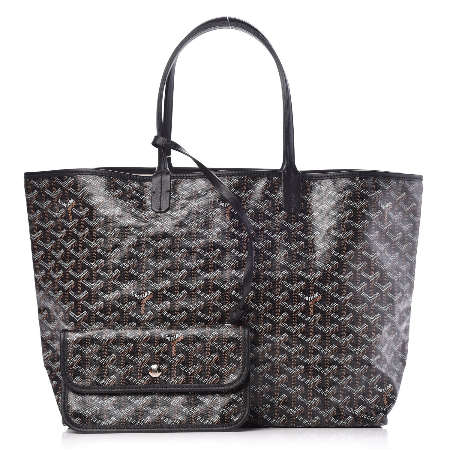 Goyard Goyardine Saint Louis PM Black 1 of 7