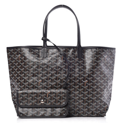 Goyard Goyardine Saint Louis PM Black 1 of 7