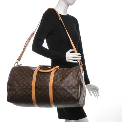 Louis Vuitton Monogram Keepall Bandouliere 55 2 of 7