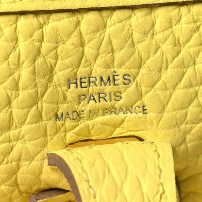 Hermes Taurillon Clemence Evelyne TPM Limoncello 6 of 11