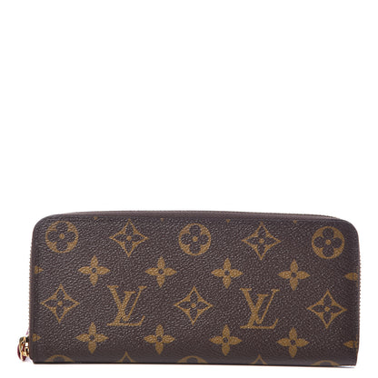 Louis Vuitton Monogram Clemence Wallet Fuchsia 1 of 7