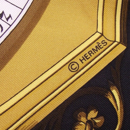 Hermes Silk Astrology Scarf Navy Bleu 4 of 8
