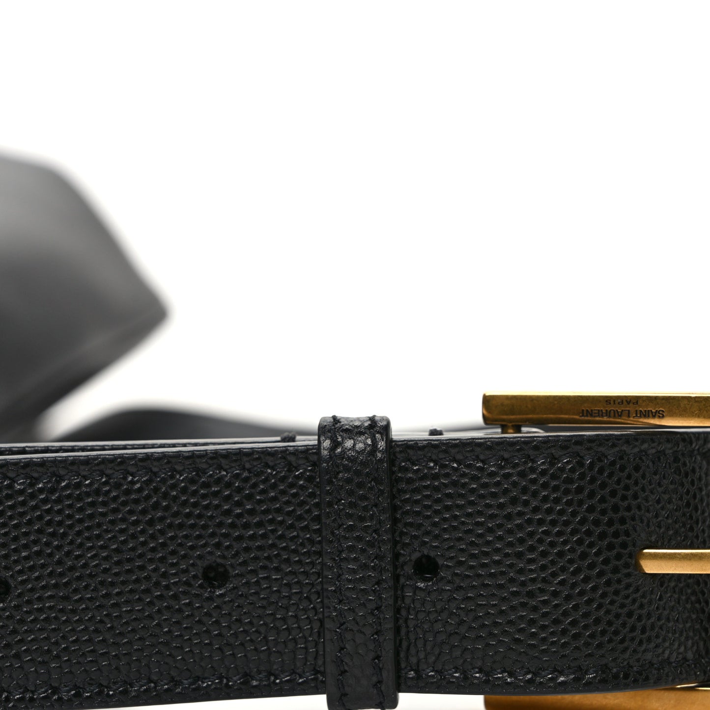 Grain De Poudre Monogram Belt Bag Black